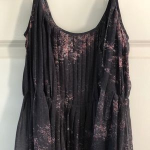 ALL SAINTS sheer pleated dress. Never worn.